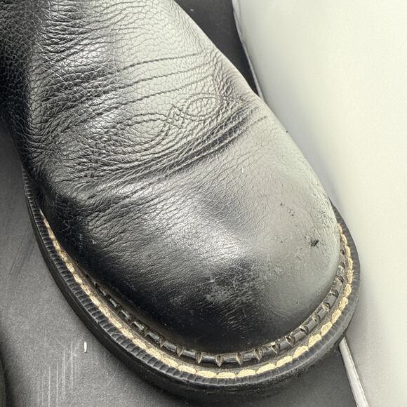 Ariat Fatboy Women's Boots 8.5 Black And Blue - Picture 3 of 7